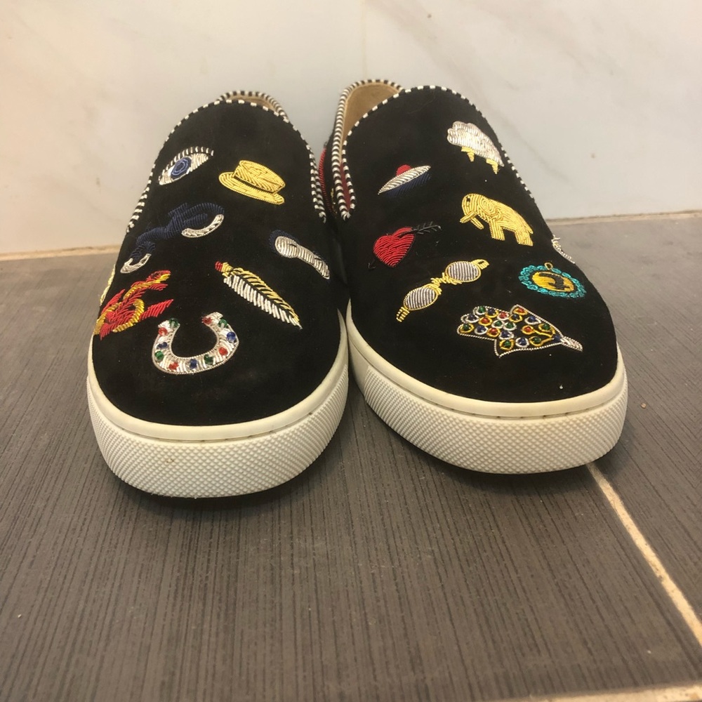 Christian Louboutin Slip-On Sneaker